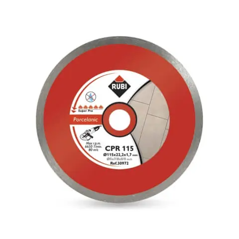Rubi Diamanttrennscheibe CPR SUPERPRO Durchmesser: 125 mm Schneller Versand