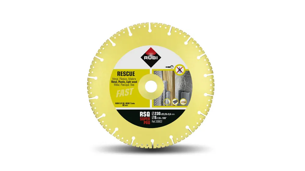 Knallerangebot Rubi Diamanttrennscheibe RSQ SUPERPRO Durchmesser: 230 mm