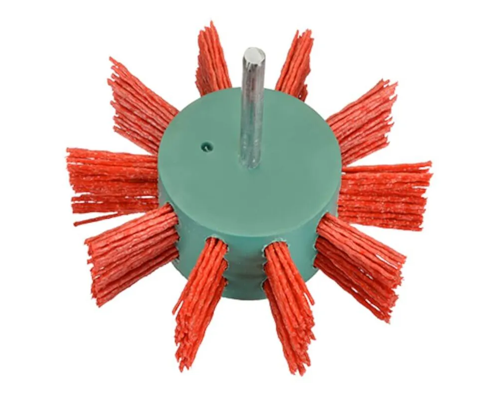 Sichere Zahlung Osborn Fächerbürste rot Ø 100x23 mm S6, Schleifborste K80, auf Karte