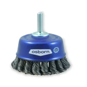 Günstig Osborn Topfbürste Ø 65 mm S6, Stahldraht gezopft 0,50 mm, auf Karte
