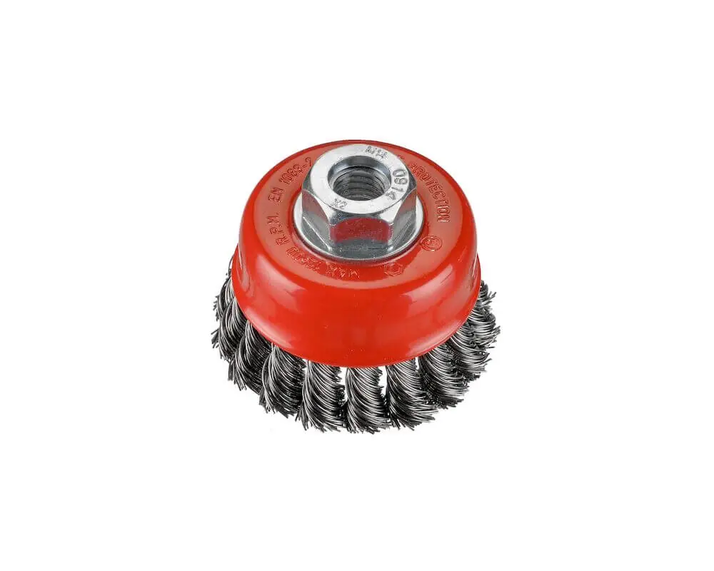Top-Preis Osborn Topfbürste gezopfter Stahldraht 0,35 mm, Ø 65 x 20 mm