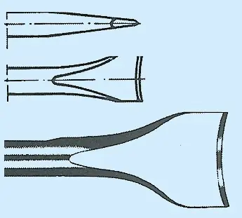 Pneutec Stoßmeißel 6-kant mit Innenkehle Ausführung: 10,5 mm Sechskant Direktkauf