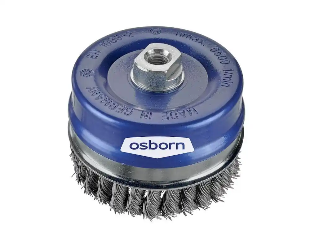 Osborn Topfbürste Ø 65 mm, Stahldraht gezopft 0,5 mm Jetzt Bestellen