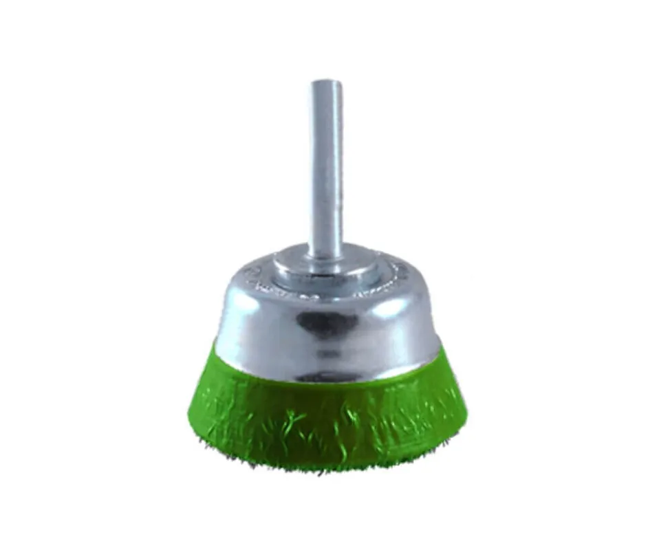 Markenprodukt Osborn Topfbürste gewellter Stahldraht, kunststoffgebunden Ø 50 x 15 mm