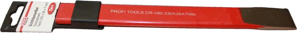 Sale profibau Schlitzmeißel PROFI-TOOLS flach 230 x 26 x 7 x 26 mm