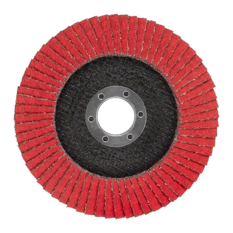 Angebot Milwaukee Fächerschleifscheibe XL 115 mm CERA TURBO 5° Keramik K60