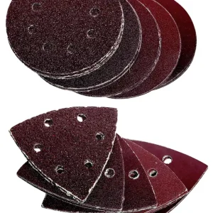 Abverkauf Schuller Klettschleifscheiben-Set 25-teilig, gelocht rund 115 mm