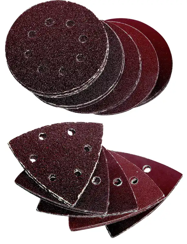 Abverkauf Schuller Klettschleifscheiben-Set 25-teilig, gelocht rund 115 mm