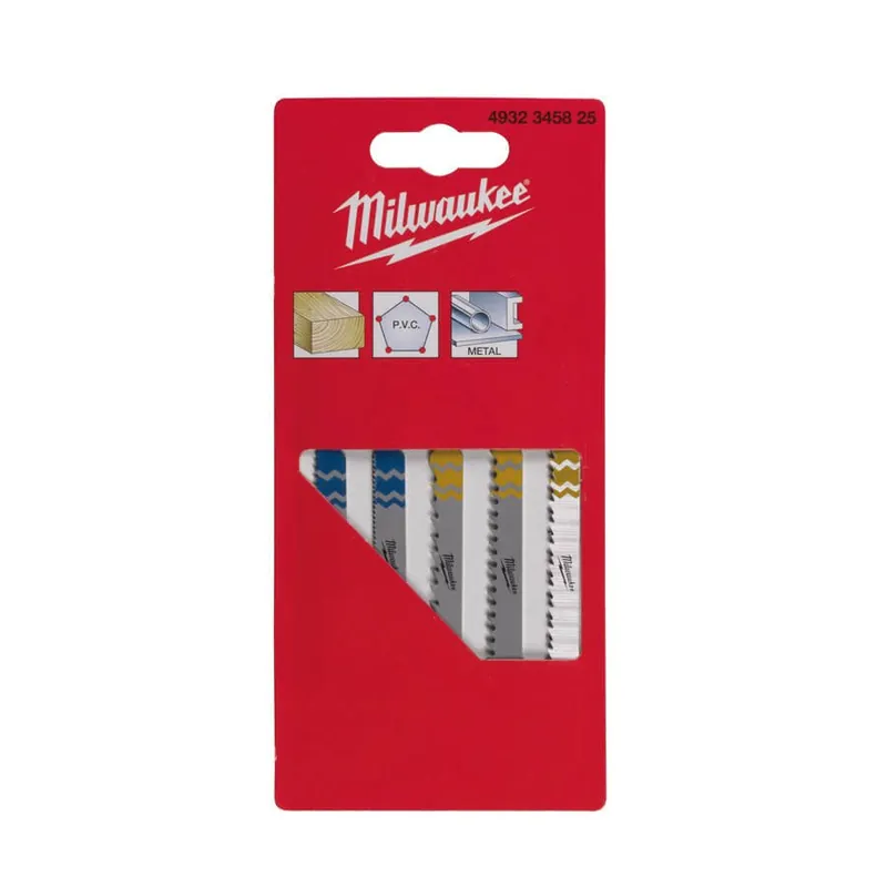 Abverkauf Milwaukee Stichsägeblätter-Set 5-teilig