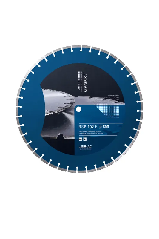 LISSMAC Diamant-Trennscheibe BSP 102 E, 800 x 25,4 mm Ausführung: 800 x 25 Neue Kollektion