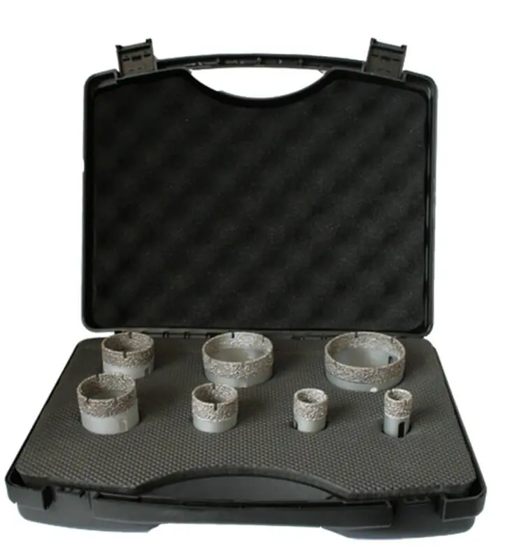 LISSMAC Diamant-Hohlbohrer-Kofferset, Aufnahme M14 Sale