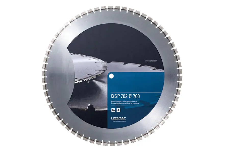 LISSMAC Diamant-Trennscheibe BSP 702, 1200 x 25,4 mm Ausführung: 1200 x 25 Günstig