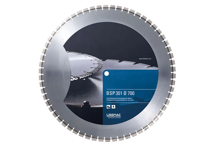 LISSMAC Diamant-Trennscheibe BSP 301, 1200 x 35-25,4 mm Ausführung: 1200 x 35-25 Günstig