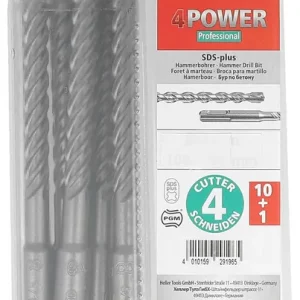 Sonderangebot Heller Hammerbohrer-Set 4Power SDS-plus 5-teilig