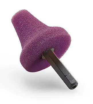 Top-Preis FLEX Polierschwamm violett Ø 35 mm kegelförmig, 5 Stück für PXE 80
