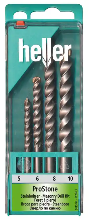 Heißes Angebot Heller ProStone Steinbohrer-Set 4-teilig