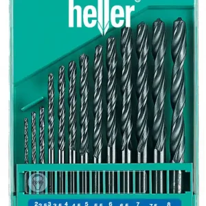 Begrenztes Angebot Heller HSS-R Stahlbohrer-Set 13-teilig