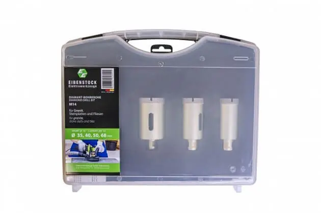 Mega-Angebot Eibenstock Diamant-Trocken-Bohrkrone Set 4-teilig