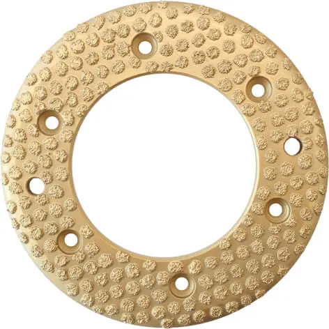 Clever Diamond Diamant-Schleifring Vakuum 150 mm, 6 NL M5, Vakuum beschichtet Echt