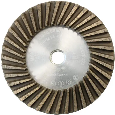 Neue Ware Clever Diamond Diamant-Topfschleifer Turbo Beton-Granit 125 x M14 - Aluminium Trägerkörper Ausführung: 125 mm. M14