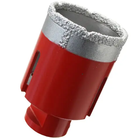 Markenware Clever Diamond Diamant-Fliesenbohrkrone Premium Vakuum Ø 68 mm, M14-IG, NL 50 mm Durchmesser: 40 mm