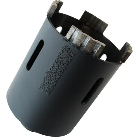 Clever Diamond Diamant-Dosensenker Premium ROX-DRILL Ø 112 mm, NL 80 mm Größe: 112 mm. M14 IG. NL 110 mm. 6 Segmente Begrenztes Angebot
