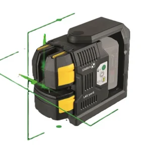 Geprüft STABILA Kreuzlinien-Lot-Laser-Set LAX 500 G 7-teilig