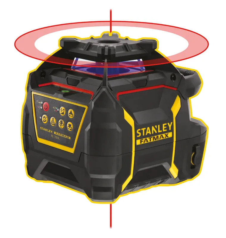 STANLEY Rotationslaser FatMax® RL 700L Li-Ionen rot Neuheit