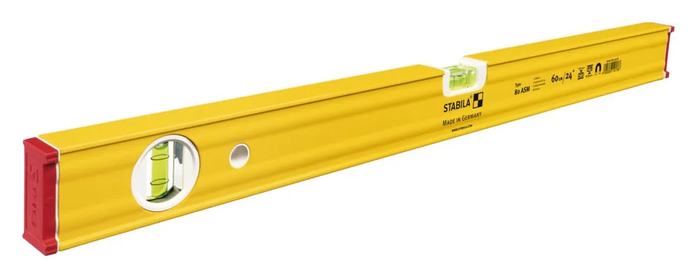 Neu STABILA Aluminium-Wasserwaage STABILA Type 80 ASM, Magnet Länge: 30 cm