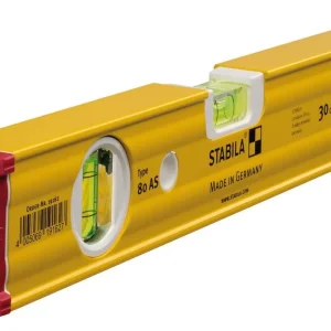 Heißes Angebot STABILA Aluminium-Wasserwaage STABILA Type 80 AS Länge: 20 cm