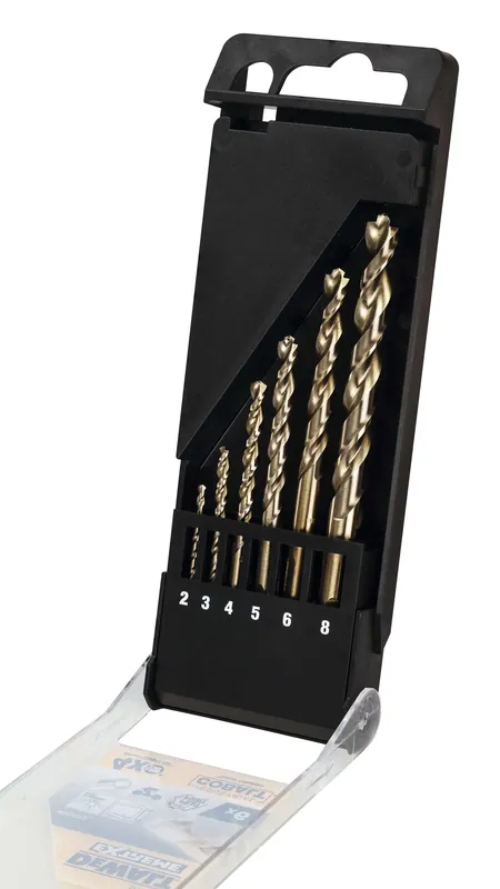 Begrenztes Angebot DeWALT Metallbohrer-Set HSS-CO EXTREME® 6-tlg