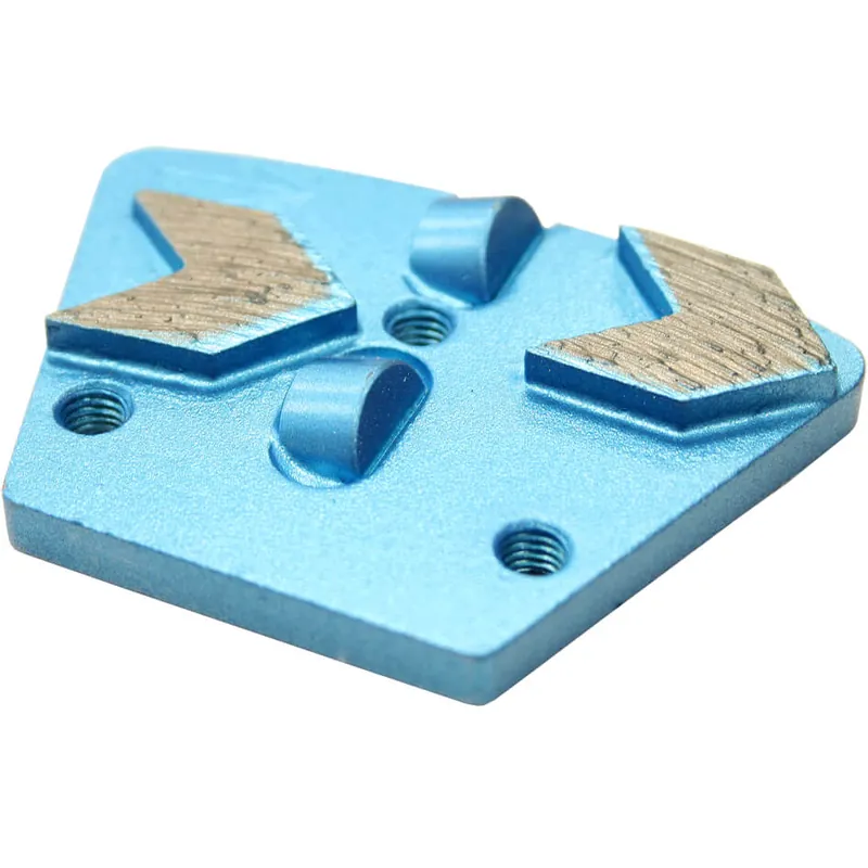 Neu Clever Diamond Diamant-Schleifschuh Premium konisch, blau, M6, 4 Segmente