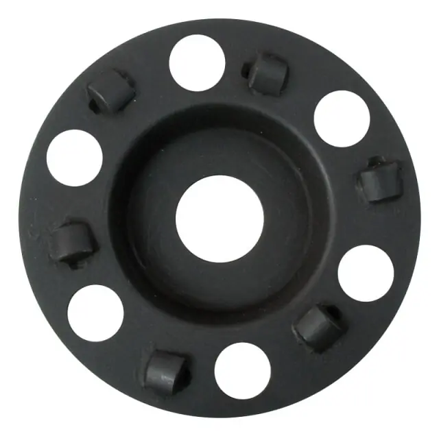 Top-Seller Eibenstock PKD-Frässcheibe rund, schwarz, Ø 100 mm 6 Segmente für EOF 100.1
