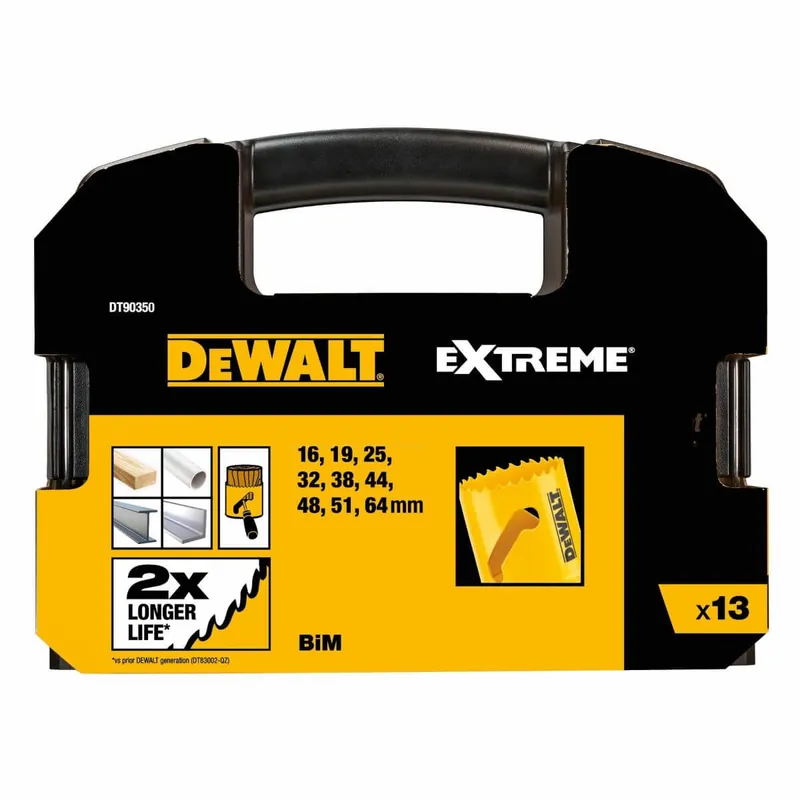 Angebot DeWALT Lochsägen-Set BIM Universal 13-teilig