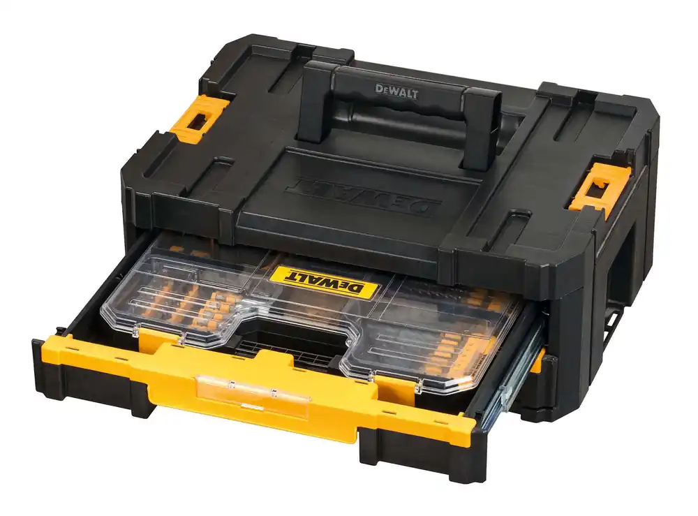 DeWALT Universal-Set HSS-Metallbohrer 100-tlg. TSTAK kompatibel Abverkauf