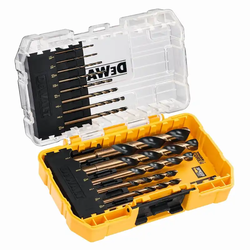 Kracherpreis DeWALT Metallbohrer-Set 14-tlg. HSS-G