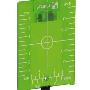 Geprüft STABILA Laser Zielplatte ZP Farbe: grün