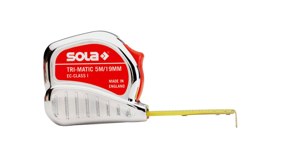 SOLA Taschenbandmaß Rollmeter Tri-Matic TM Länge: 10 m Bestseller