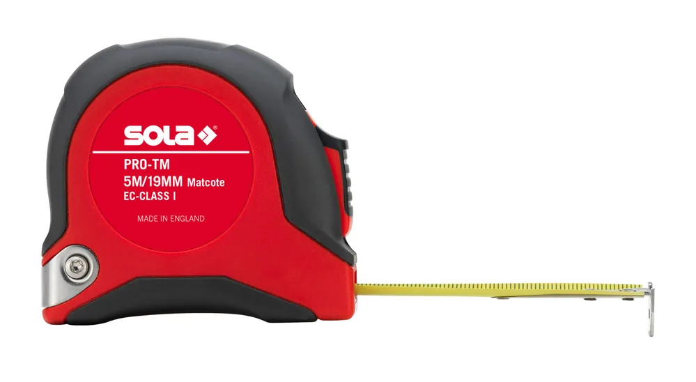 Neuheit SOLA Taschenbandmaß Rollmeter PRO-TM Länge: 8 m