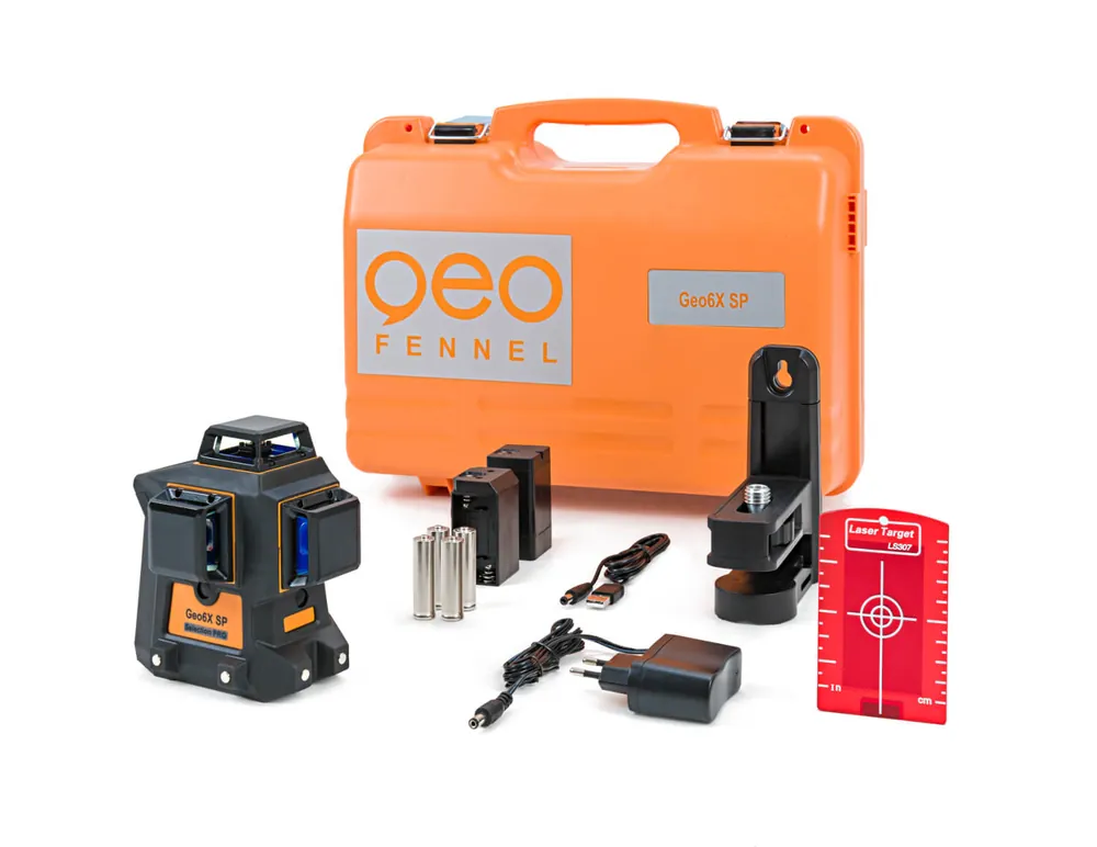 geo-FENNEL Multi-Linienlaser-Set Geo6X SP Knallerangebot