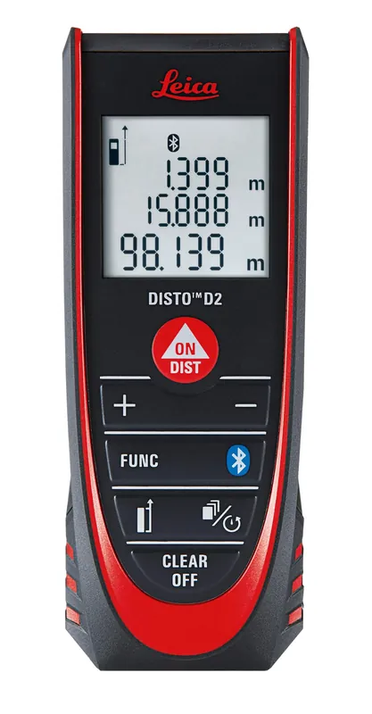 Leica DISTO D2 Laserentfernungsmesser, IP54 Abverkauf