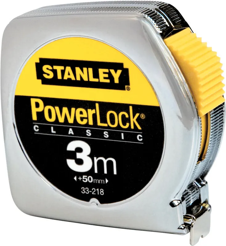 STANLEY Bandmaß PowerLock® Metallgehäuse Länge: 3 m Jetzt Bestellen