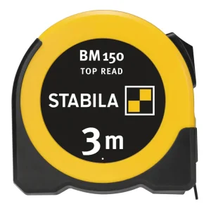 Direktkauf STABILA Taschenbandmaß BM 150, 3 m, metrische Skala