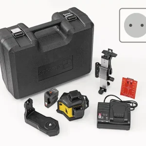 STABILA Multilinien-Laser LAX 600, 12-V-System, 7-teiliges Set, mit Akku und Ladegerät Angebot