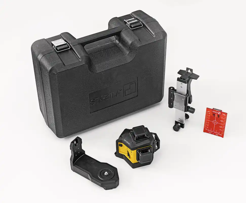 STABILA Multilinien-Laser LAX 600, 12-V-System, 5-teiliges Set, o. Akku und Ladegerät Highlight