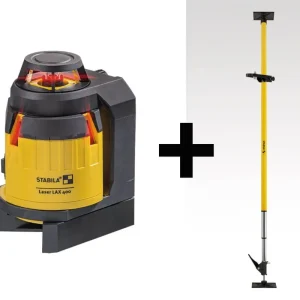 STABILA Multilinien-Laser-Set LAX 400, 6-teilig Preisreduziert