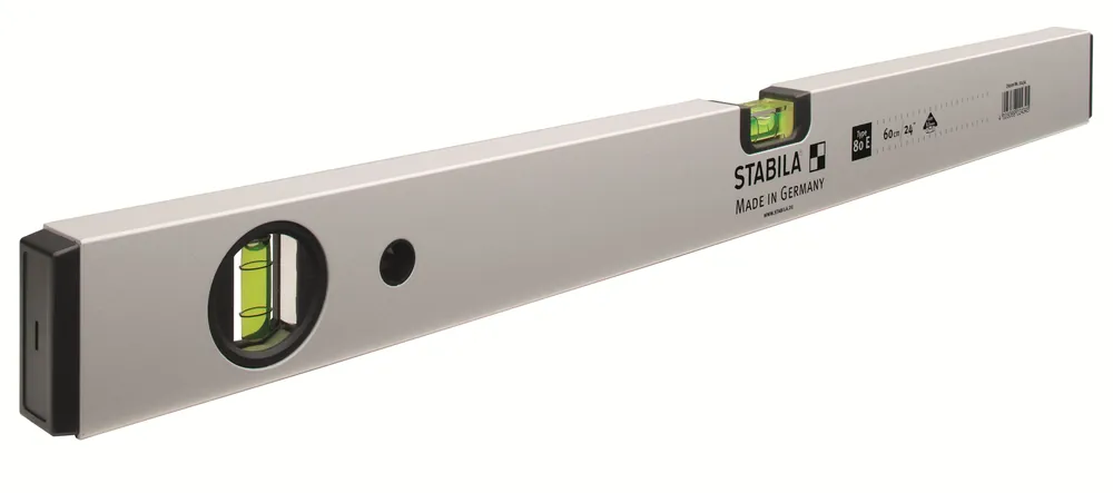 Abverkauf STABILA Aluminium-Wasserwaage STABILA Type 80U Länge: 200 cm