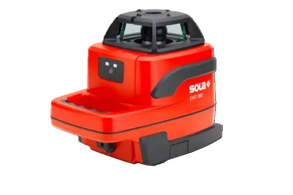 SOLA Rotationslaser EVO 360 PROFESSIONALlampe, 2x Akkuzelle 18650 Knallerangebot