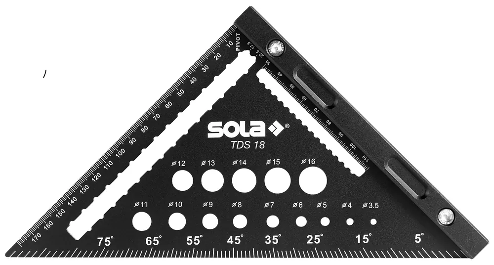 SOLA Dreieckswinkel TDS 18 mit Bohrlehren Direkt Vom Hersteller