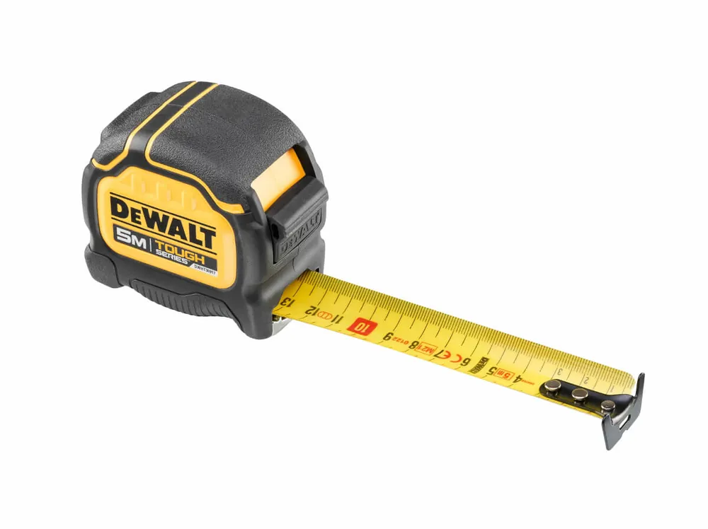 Preisreduziert DeWALT Bandmaß Tough Tape Länge: 8 m